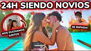 ❤️ ¡¡24 HORAS SIENDO NOVIOS con MI VECINO!! ❤️  *se enfada*