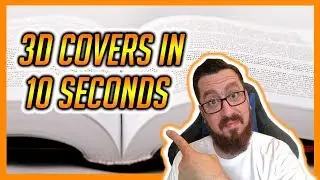 How To Make A 3D Book Cover In Ten Seconds
