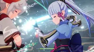 (Behind the Scene) Genshin Impact Double Burst Couple Version!! 😂