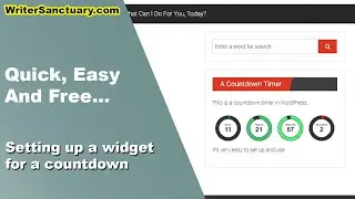 Adding a Free Countdown Timer Widget to WordPress