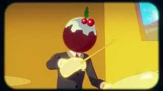 Mr Christmas Pudding For A Head (3D)
