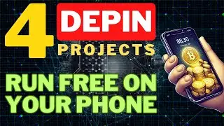 4 FREE DePin Projects for Mobile Phone | Points and Airdrops Alpha