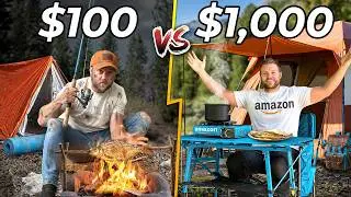 $100 vs. $1,000 Amazon Budget Survival Challenge!