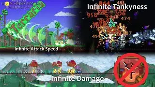 Random Terraria Tomfoolery #13 - Utilizing Mods To Create The Most Absurd Builds