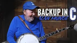 Alan Munde Teaches Banjo Backup in Key of C!