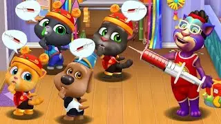 My Talking Tom Friends Gameplay Walkthrough Part 😱 422 #talkingtomandfriends #youtube #viral #tom2