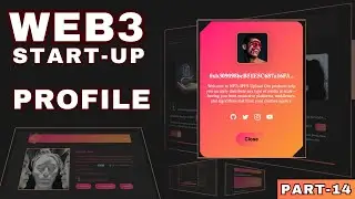 React User Profile Component | | Building Web3 NFTs API Start-Up From Scratch | Part 14