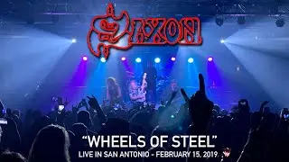 Saxon Wheels of Steel Live in San Antonio, TX - 2/15/2019