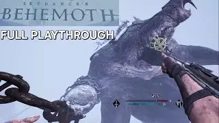 Skydance's Behemoth -  Full Playthrough, Part 01 to First Behemoth Fight | Day One Patch | PSVR2