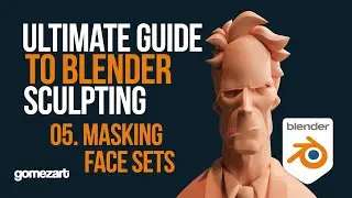 Blender Sculpting From ZERO to HERO Part 05 - Masking - Face Sets
