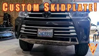 Custom Front Skidplate for a Toyota Highlander!