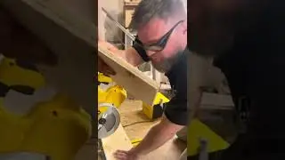 торцовка DeWalt пилит хорошо, но долго #dewalt