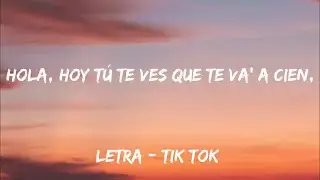 Hola, hoy tú te ves que te va' a cien, to' te queda bien -Rauw Alejandro -LETRA - TIK TOK
