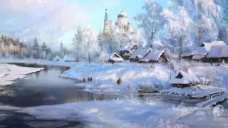 Картина русская зима  Холод и красота