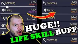 Black Desert: HUGE Life Skill Buffs Coming Next Patch (Faster Leveling, More Silver!)