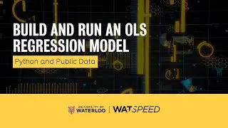 Build and Run an OLS Regression Model