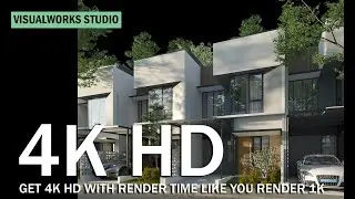 HOW TO GET 4K IMAGE WITH ANY RENDERING SOFTWARE AND SUPER FAST