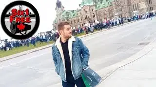 Oct 15 2023 Israel protest in Canada's capitol