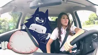 PREGNANT MISS CIRCLE IS IN MY CAR!