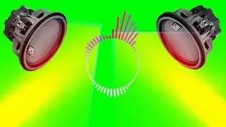 ग्रीन स्क्रीन इफेक्ट डीजे DJ green screen speaker effect_|_DJ light green screen effect