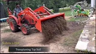 Kubota L2501  | Top Soil | Loader work  |Backhoe Bh77