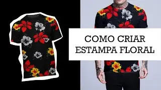 Como Criar Uma Estampa Floral Exclusiva no Corel Draw para Camiseta