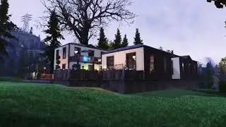 Fallout 76 Camp -  Mediterranean Villa inspired