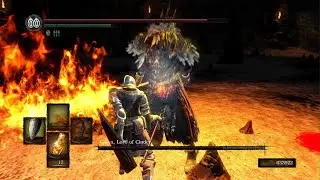 First time fighting gwyn Dark Souls 1