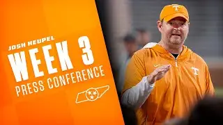 Josh Heupel Week 3 Press Conference (Sept. 9, 2024)