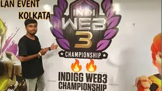 IndiGG WEB3 Championship KOLKATA 🔥🔥 || KOLKATA LAN EVENT || #IndiGG #Lanevent #web3championship