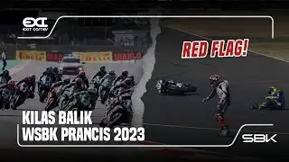 KILAS BALIK WSBK PRANCIS 2023: INSIDEN DAN PERTARUNGAN SENGIT