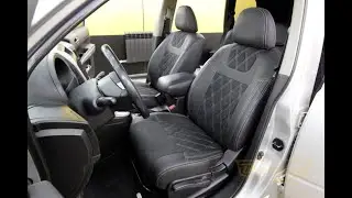 Чехлы на Nissan X-Trail 31 - алькантара