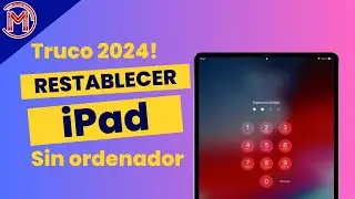 😱Increíble truco para eliminar la contraseña de tu iPad sin usar una computadora✅ 2024