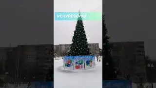 Новогодние ели в городе Кирове! 2023-2024 год. #новогодниеприготовления
