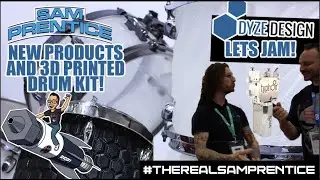 DYZE Design New Products and 3D Printed DRUM KIT! - Formnext 2021