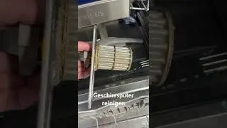 Geschirrspüler einfach reinigen. #gepflegtrepariert #handwerk #diy