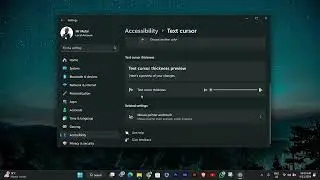 How To Turn On Or Off Text Cursor Indicator In Windows 11 (2024) - Quick Help