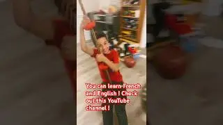 Learn English and French with Mme T!😎 #shorts #teacher #education #esl #teaching #french #canada
