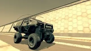Sci-Fi Bomb Car Animation - Bombproof Bunker // Element3D / Cinema4D
