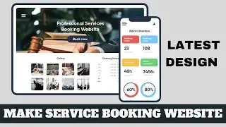 how to make service booking website | how to create service selling website | Service Booking app