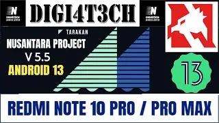 Nusantara Project v5.5 Official Android 13 For Redmi Note 10 Pro aka Sweetin 15th-Feb-2023 Review.