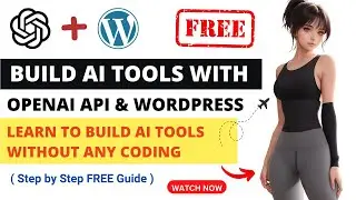 Building AI SAAS Apps / AI Tools with [No Code] x ChatGPT API