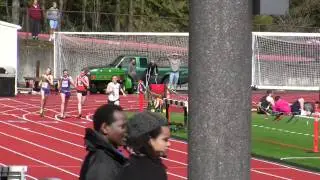 2011 Lewis and Clark Spring Break Invitational Women's 1500m (finish)
