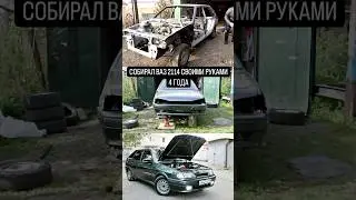 Подарил Вторую жизнь ВАЗ 2114. #tiktok #automobile  #shortvideo #топ #shots #ваз #ремонт #ВАЗ2114