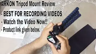 Arkon iPhone Tripod Mount Review