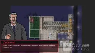 Prison Architect#3 Новый тюремный блок полыхнул