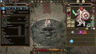 Drakensang Online Warrior 1h stats(new/updated)