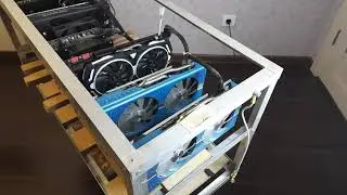 Самая типичная mining ферма 