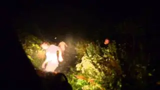 Ночной ручей в горах Грузия 2013