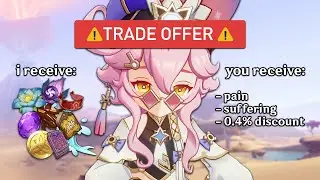 LEVELLING UP THE WORST CHARACTER ON GENSHIN IMPACT